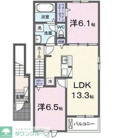 ウィステリアの物件間取画像